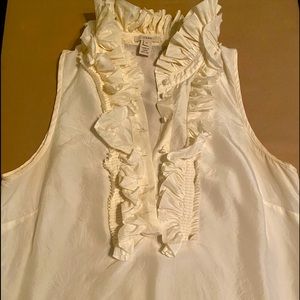 Jcrew ruffle top